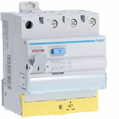 Inter dif 3P+N 25A 300mA AC BD (CFC825F)