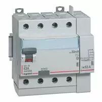 Inter diff DX�-ID - vis/auto - 4P - 400V~ - 40A -type AC - 30mA -d�part haut- 5M (411652)