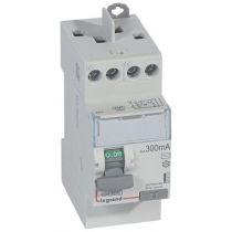 Inter diff DX³-ID - vis/vis - 2P - 230V~ - 25A -type AC - 300mA -départ haut- 2M (411613)