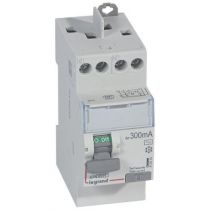 Inter diff DX³-ID - vis/vis - 2P - 230V~ - 40A -type AC - 300mA -départ haut- 2M (411614)