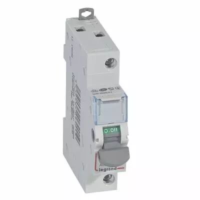 Inter-sectionneur de t�te DX�-IS - vis/vis - 1P - 250 V~ - 20 A - 1 M (406401)