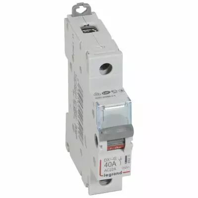 Inter-sectionneur de t�te DX�-IS - vis/vis - 1P - 250 V~ - 40 A - 1 M (406411)