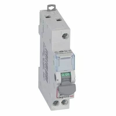 Inter-sectionneur de t�te DX�-IS - vis/vis - � voyant - 1P - 250 V~ - 20 A - 1 M (406404)
