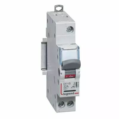 Inter-sectionneur de t�te DX�-IS - vis/vis - � voyant - 1P - 250 V~ - 32 A - 1 M (406406)
