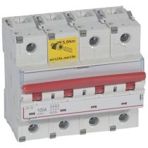 Inter-sectionneur de tête DX³-IS -vis/vis- à déclenchement- 4P -400 V~- 100A -6M (406546)