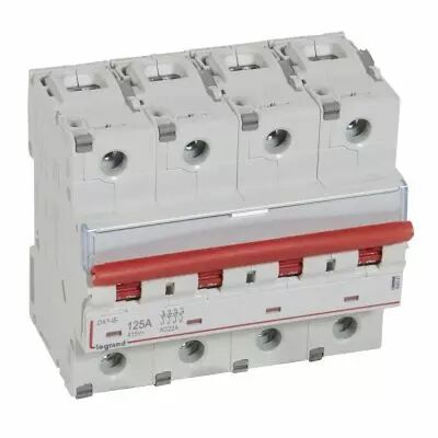 Inter-sectionneur de t�te DX�-IS -vis/vis- � d�clenchement- 4P -400 V~- 125A -6M (406547)