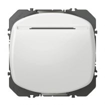 Interrupteur à badge dooxie 10AX 250V~ finition blanc (600033)