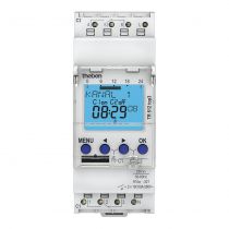Interrupteur Horaire Digital 24h/7j 2 modules 2 contacts  compatible OBELISK TOP 3 bluetooth (6120403)