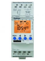 Interrupteur horaire digital 24h 7j 2modules 230v (6100110)