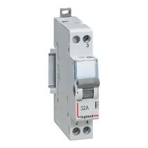 Interrupteur-inverseur modulaire va-et-vient 250V~ - 1 module (412900)