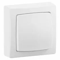 Interrupteur ou va-et-vient bipolaire ou permutateur Saillie Composable - Blanc (086118L)