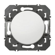 Interrupteur ou va-et-vient dooxie 10AX 250V~ finition blanc (600001)