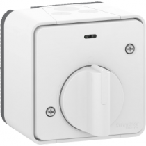 Interrupteur temporisé LED Saillie Blanc Mureva (MUR39067)