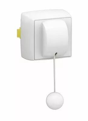 Interrupteur va-et-vient � tirage - Saillie - Composable - Blanc (086119L)