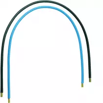 Jeu 2 conduct. 16mm² bleu+noir 450mm (KC416)