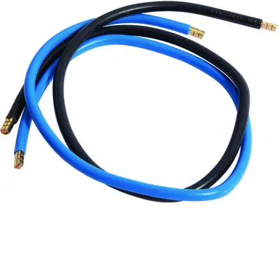 Jeu 2 conduct. 16mm� bleu+noir 650mm (KC616)