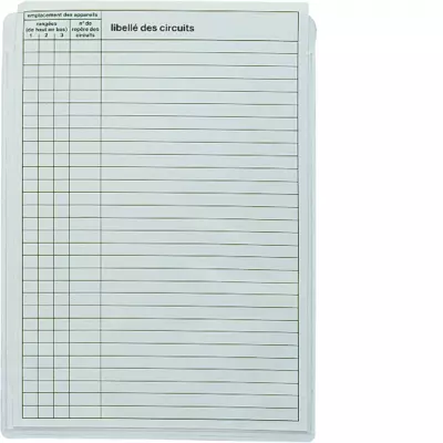Jeu de 10 pochettes � plan A5 (GZ06A)