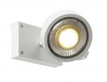 KALU, applique et plafonnier intérieur, simple, blanc mat, GU10/QPAR111, 75W max (147301)