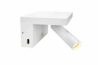 KARPO, applique int�rieure, liseuse, blanc, LED, 6,6W, 3000K, variable, 2 ports USB (1002140)