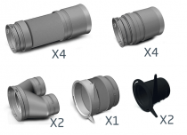 Kit accessoires Optiflex pour kit EasyHOME (11091994)