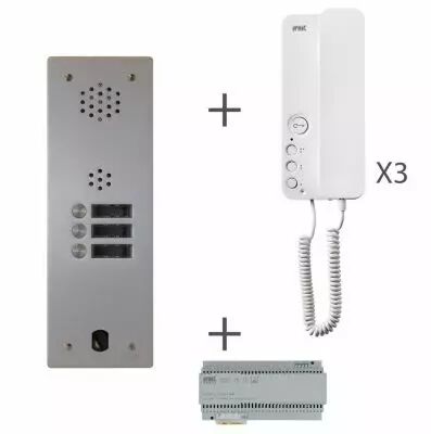 Kit audio 1R 3BP 2 VOICE Programm� (KA83/103)