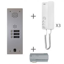 Kit audio 1R 3BP 2 VOICE Programmé (KA83/103)