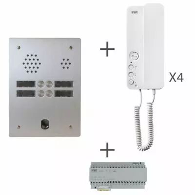 Kit audio 2R 4BP 2 VOICE Programm� (KA83/204)