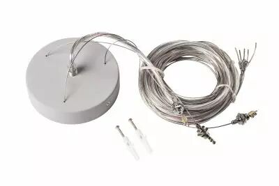 Kit de suspension 5m, gris argent (1001951)