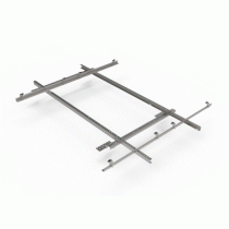 Kit Fix.Toit Tuile 2 Panneaux solaires support Panneau MAGNELIS (KFTT2PSOLM)