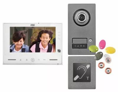 Kit Note 2 ERP vid�o couleur 7�� mains-libres � m�moire 1 appel (1723/71ERP)