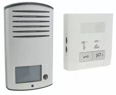 Kit portier r�sidentiel audio mains libres BUS 2 fils - CK2 - pose saillie (364211)