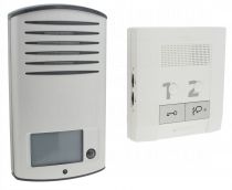 Kit portier résidentiel audio mains libres BUS 2 fils - CK2 - pose saillie (364211)