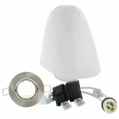 kit spotbox c.alu a220v led (694893)