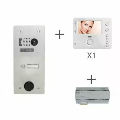 KIT VIDEO ALU1R BP 2 VOICE PROGRAMME (KV83/101)