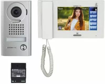 Kit vid�o saillie : 1 platine jpdv 1 moniteur jp4med & 1 alimentation ps2420d (JPS4AEDV)