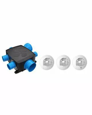 Kit Vmc Hygrocosy FLEX Basse Consommation T3/7 � Piles (412295)