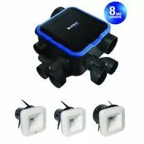 Kit VMC simple flux EasyHOME HYGRO COMPACT Premium Haute Pression HP+ BDH (11033426)