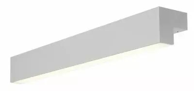 L-LINE 60, applique int�rieure, argent mat, LED, 10W, 3000K, IP44 (1001300)
