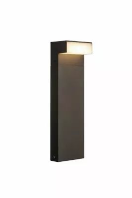 L-LINE OUT 50, borne ext�rieure, horizontal, anthracite, LED, 7W, 3000/4000K, interrupteur CCT, IP65 (1003537)