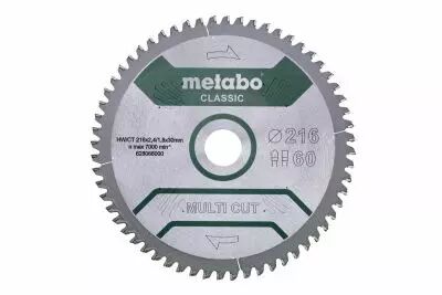 Lame de scie multi cut classic 216x30 z60 (628066000)