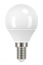 Lampe sphérique G45 E14 LED SMD 5W 4000K 490lm, Cl.énerg.F, 15000H, opale (20058)