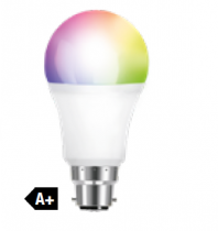 Lampes domestiques RGBCX connect.control B22 8W (AUA1BTGSCWB)
