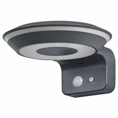 ldv endura style solar glow sensor 5w/3000k 210lm ip44 gris applique ledvance (4058075763210)