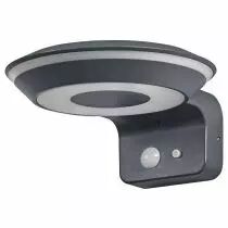 ldv endura style solar glow sensor 5w/3000k 210lm ip44 gris applique ledvance (4058075763210)