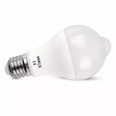 led 12wbulb e27 detecteur de mvt crep 3000k blister (738890)