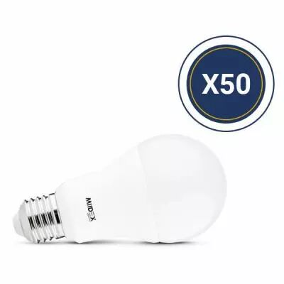 led 13w e27 4000k 180� pack de 50 (150077)