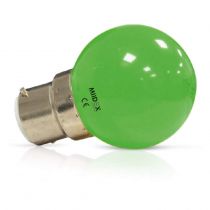 led 1w bulb b22 verte boite (7644)
