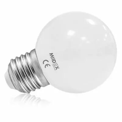 led 1w bulb e27 3000k depoli boite (76171)