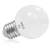 led 1w bulb e27 3000k depoli boite (76171)