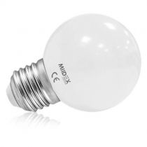 led 1w bulb e27 6000k depoli blister x2 (76161)